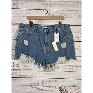 Forever 21 retro high rise womens short plus size 33